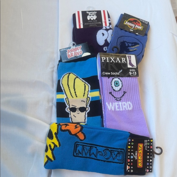 Other - New Character Crew Socks 9-13